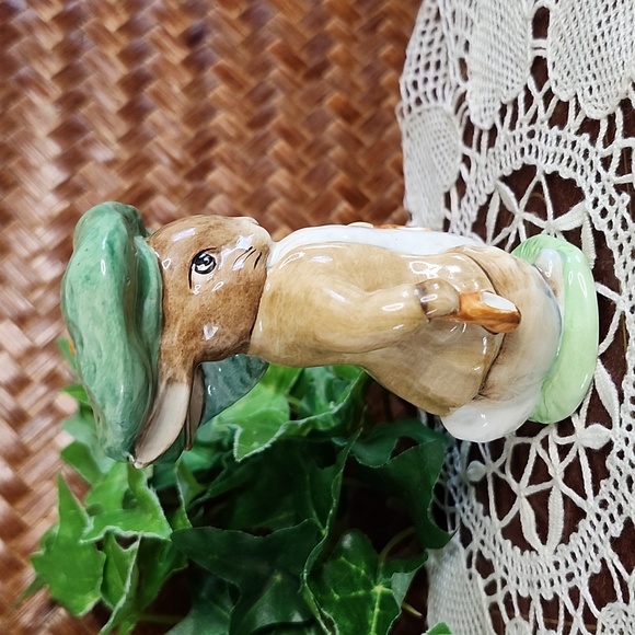 👉*VINTAGE* BESWICK BEATRIX POTTER BENJAMIN BUNNY FIGURE 1948 ~EXCELLENT COND! - Picture 2 of 6